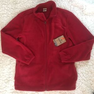 Magellan red fleece jacket